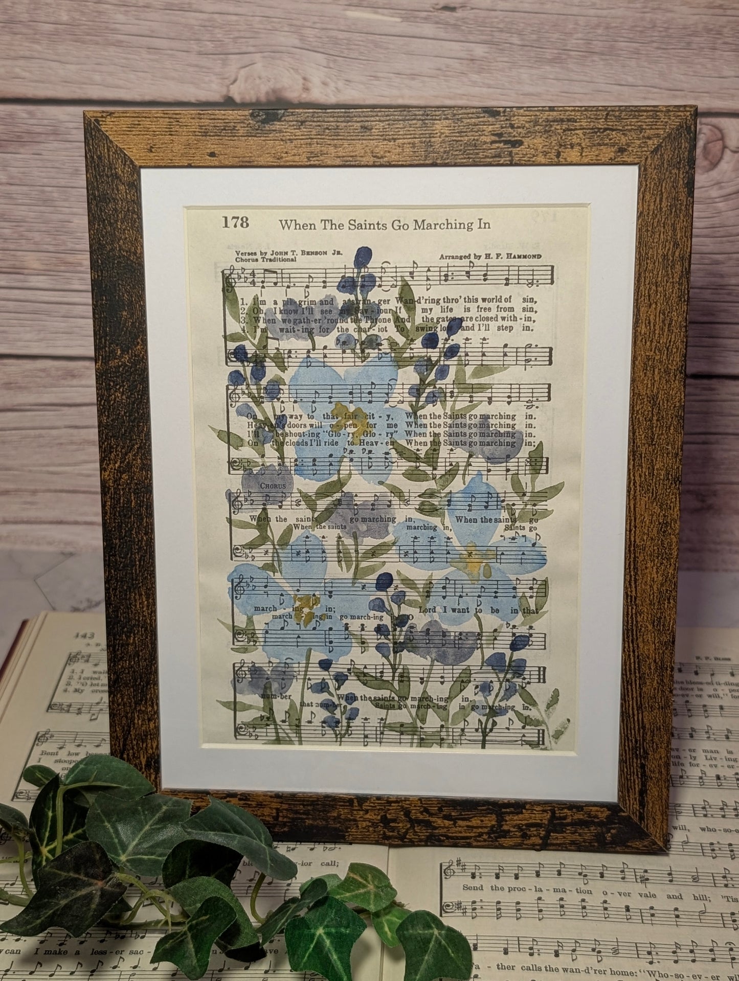 When the Saints Go Marching In 6x8