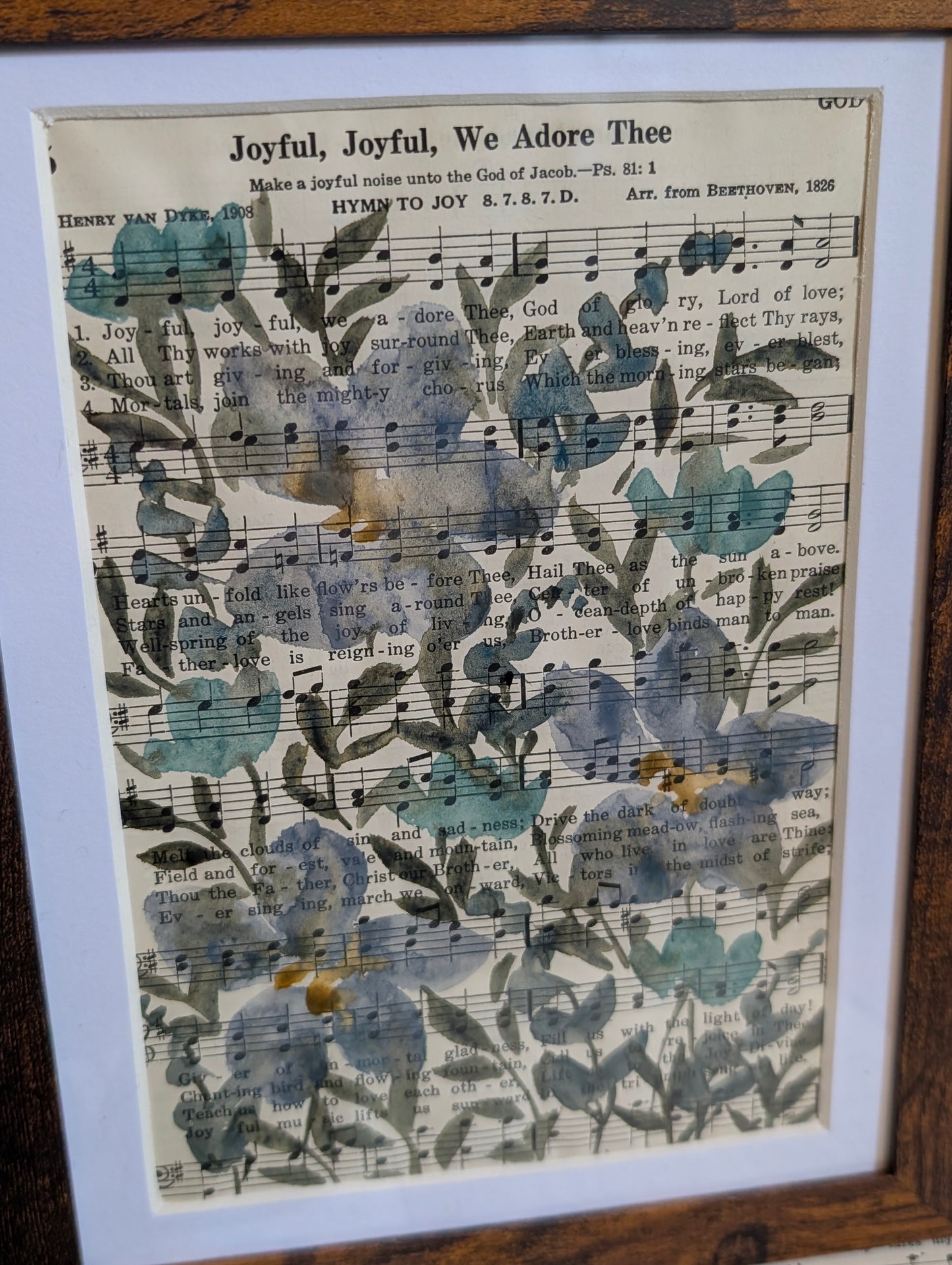 Joyful, Joyful, We Adore Thee 6x8
