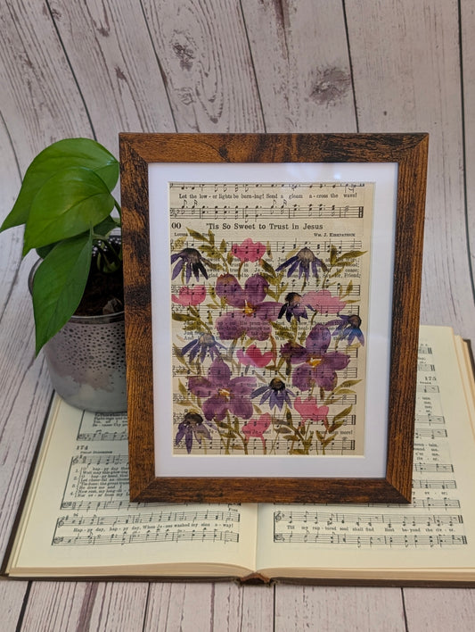 'Tis So Sweet to Trust in Jesus 6x8