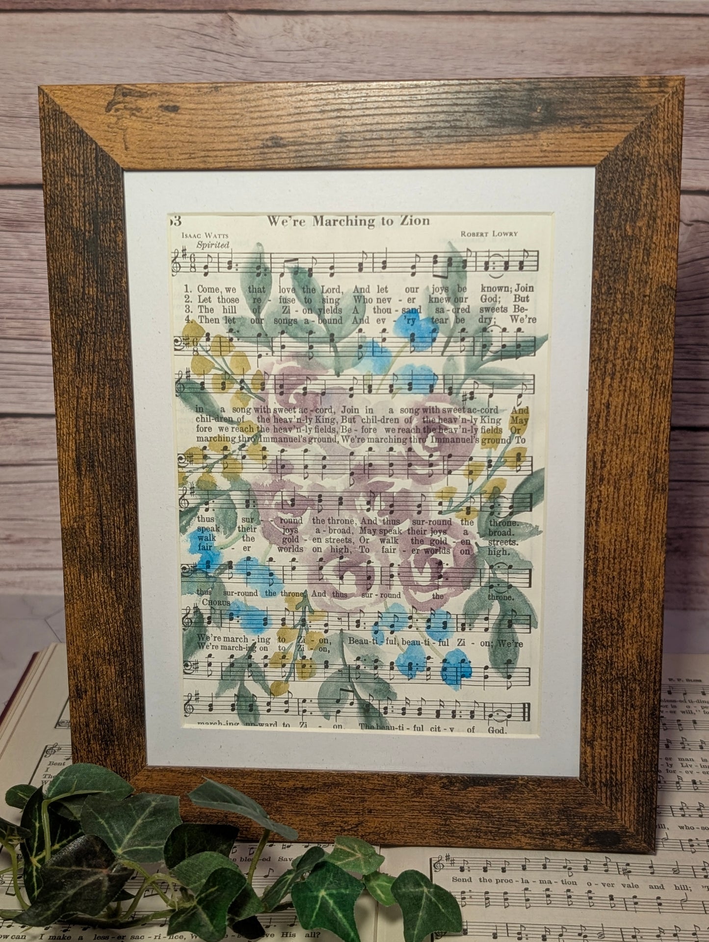 We're Marching to Zion 6x8