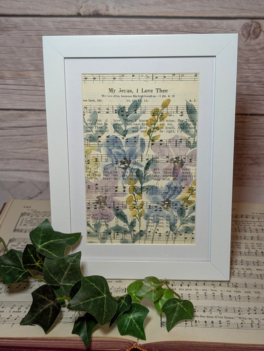 My Jesus, I Love Thee 5x7