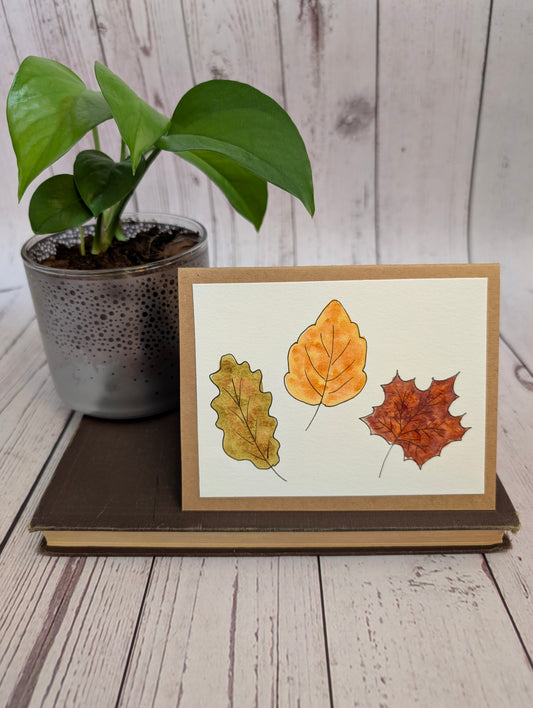 Fall Leaf Card