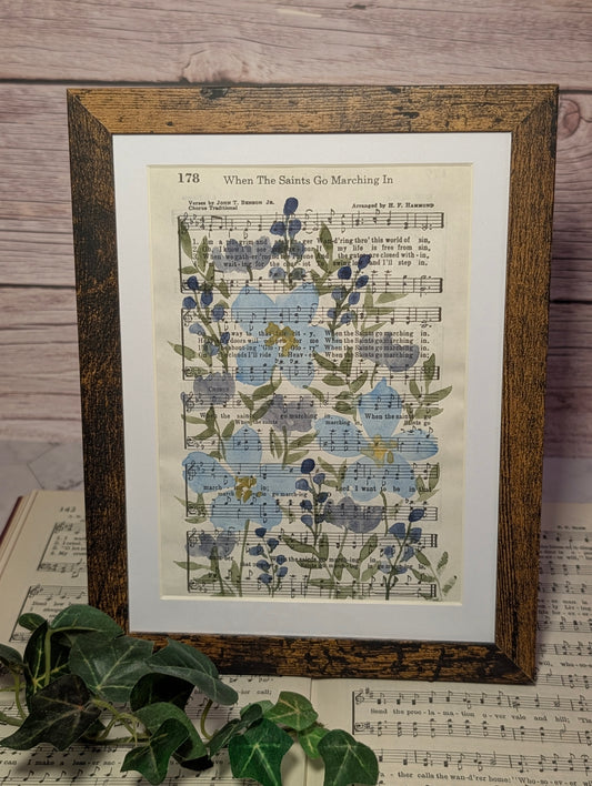 When the Saints Go Marching In 6x8