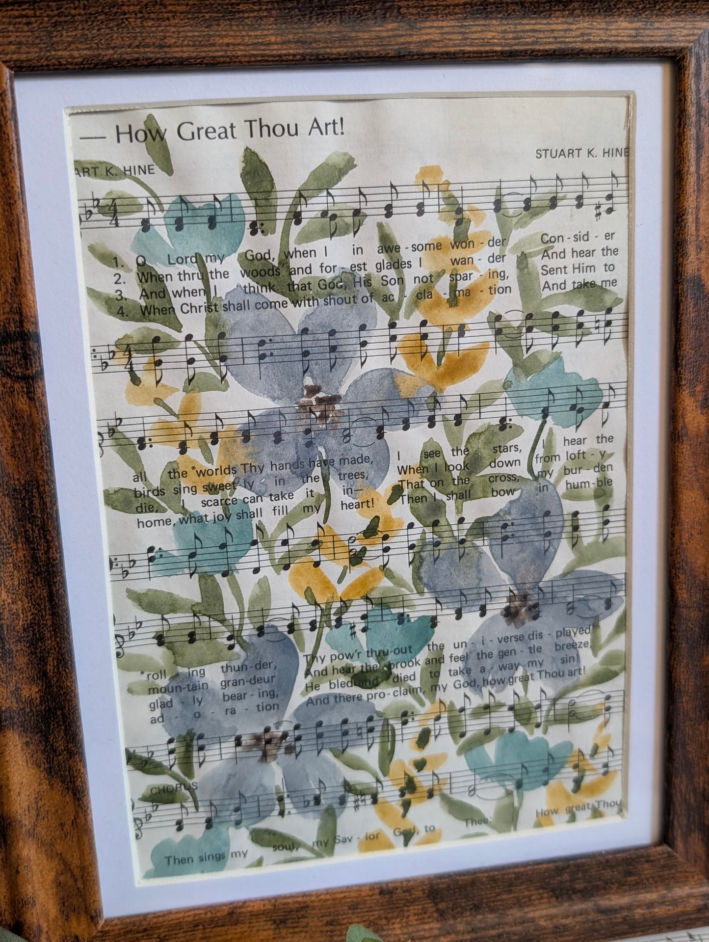 How Great Thou Art 6x8